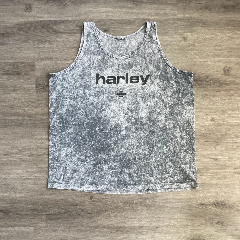 Vintage Harley Davidson “Howell-New Kingston, PA” Tank (No Sz.)